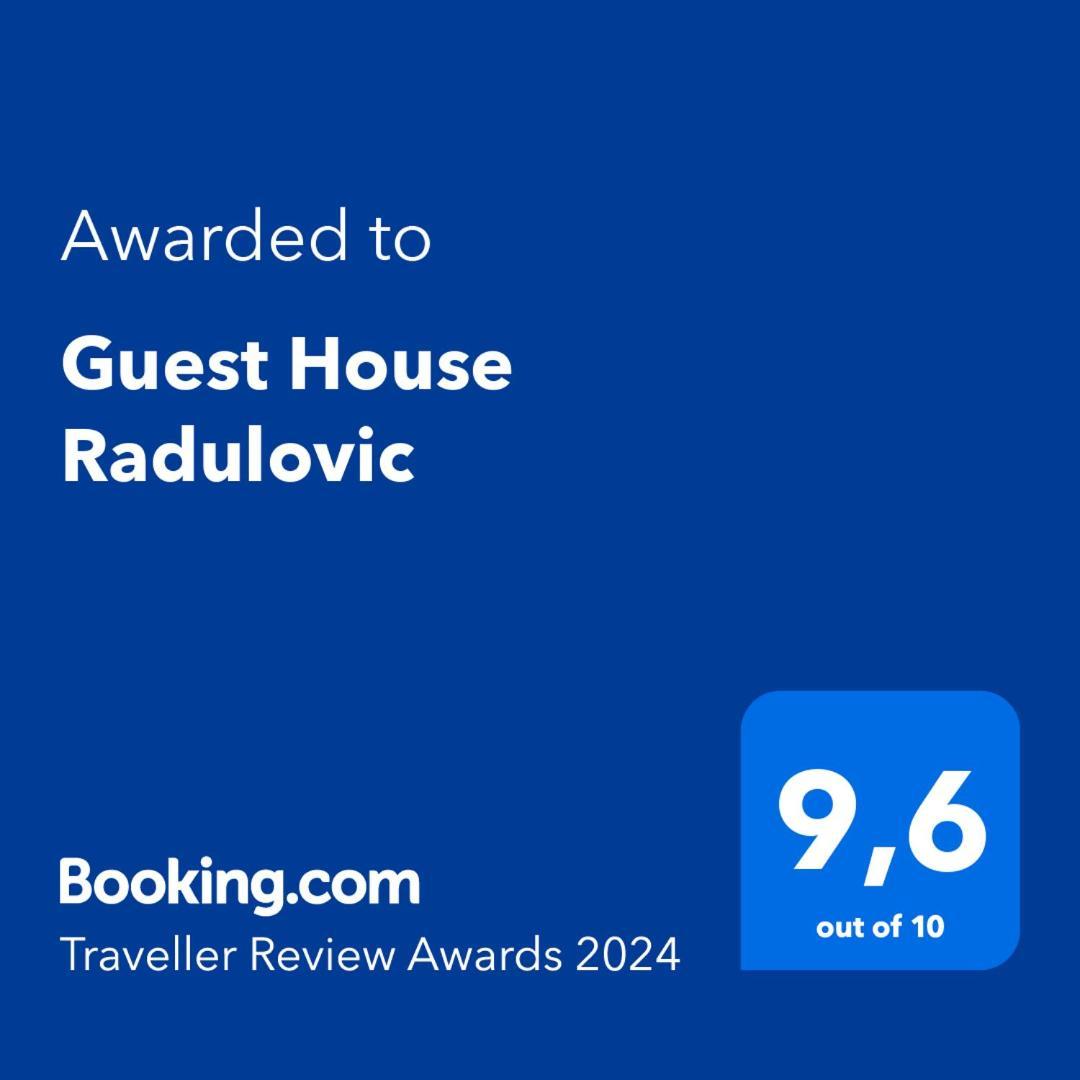 Guest House Radulovic Petrovac 외부 사진